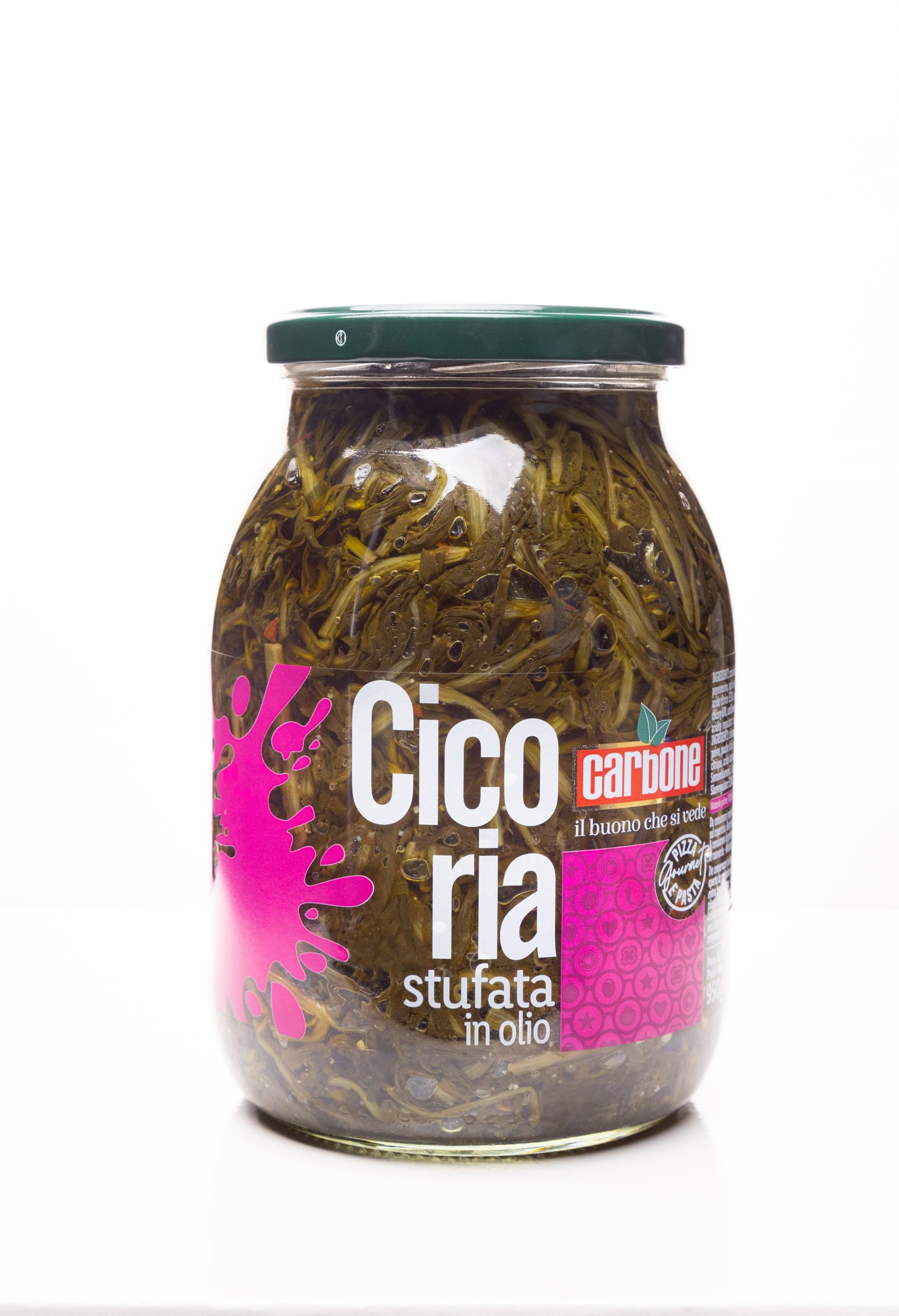 Cicoria stufata in olio d'oliva