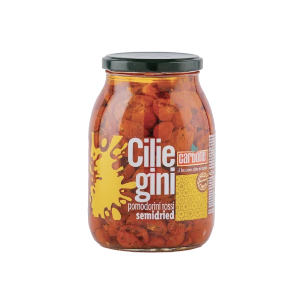 Pomodori ciliegini rossi e gialli
