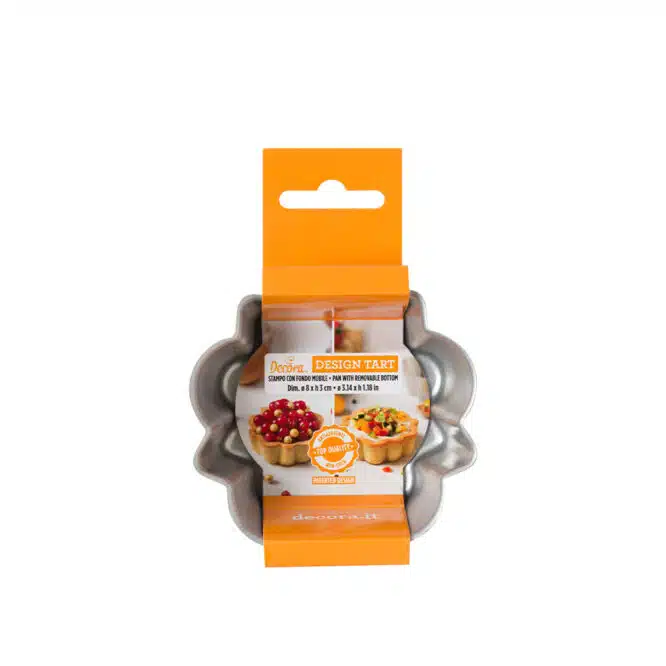 Stampo Design Tart Crostata Tondo Mini