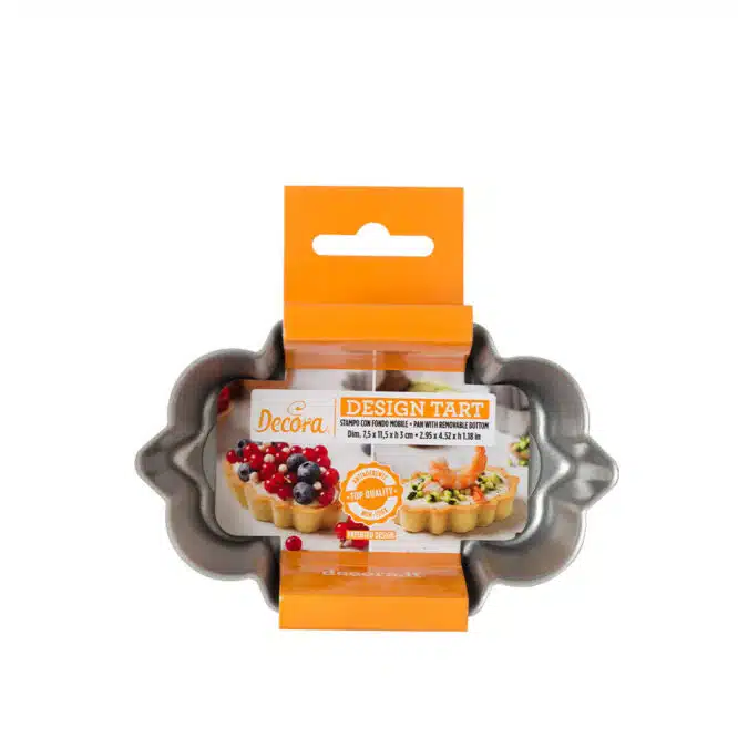 Stampo Design Tart Crostata Mini Ovale